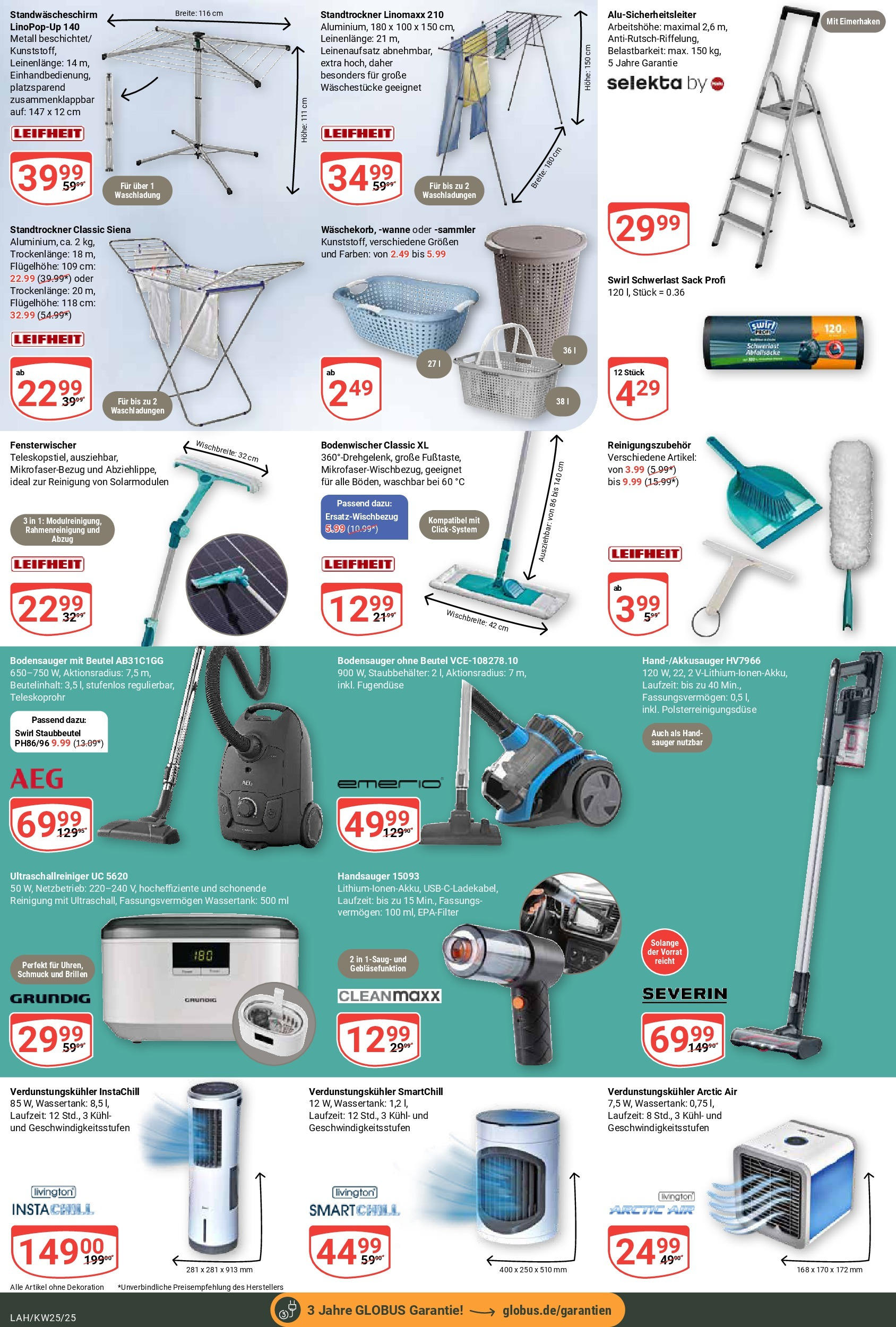 Globus prospekt Lahnstein	 (ab 15.06.2025) » Angebote online | Seite: 21 | Produkte: AEG