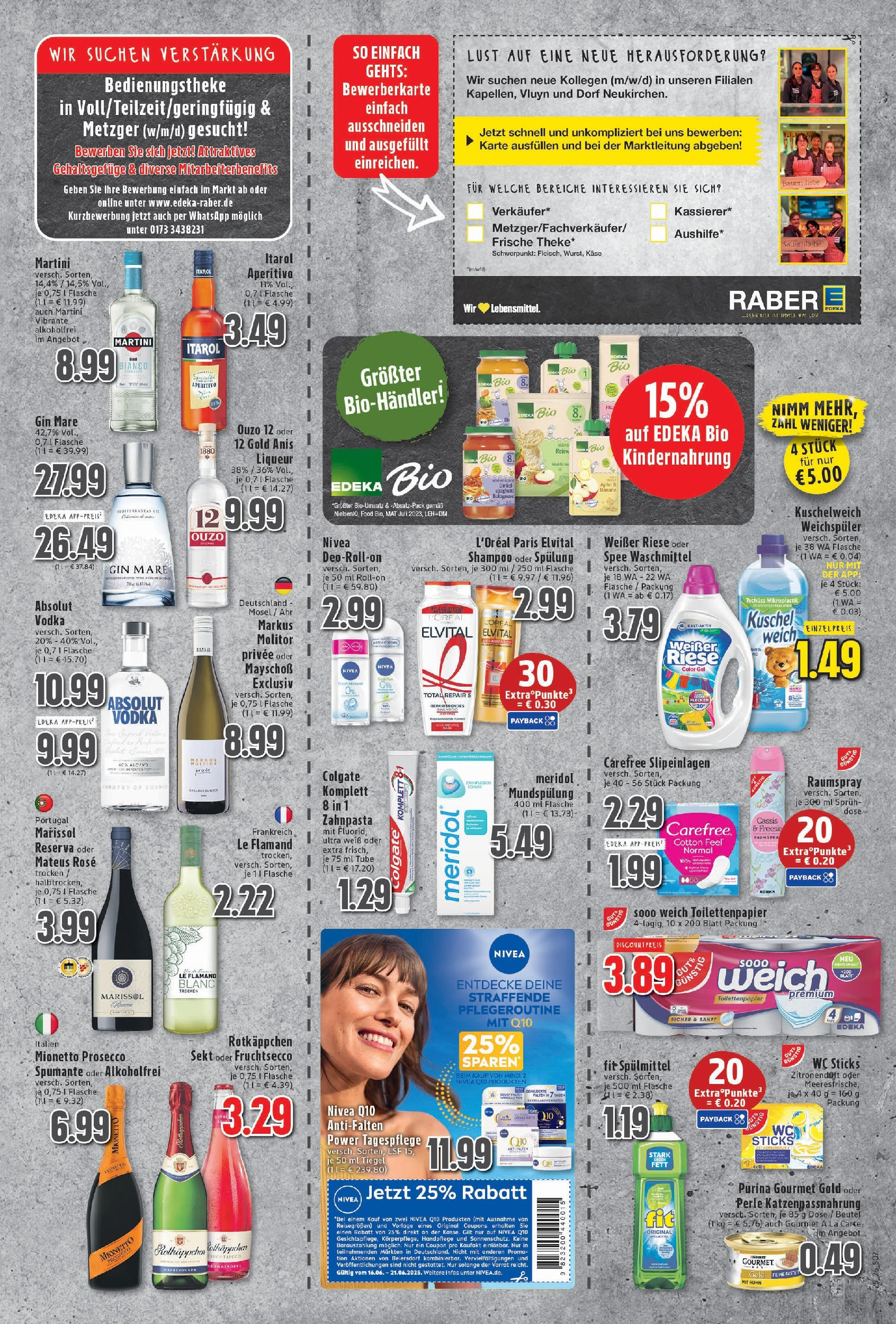 Edeka prospekt Neukirchen-Vluyn	 (ab 15.06.2025) » Angebote Online | Seite: 7 | Produkte: Ouzo 12, Shampoo, Fruchtsecco, Vodka