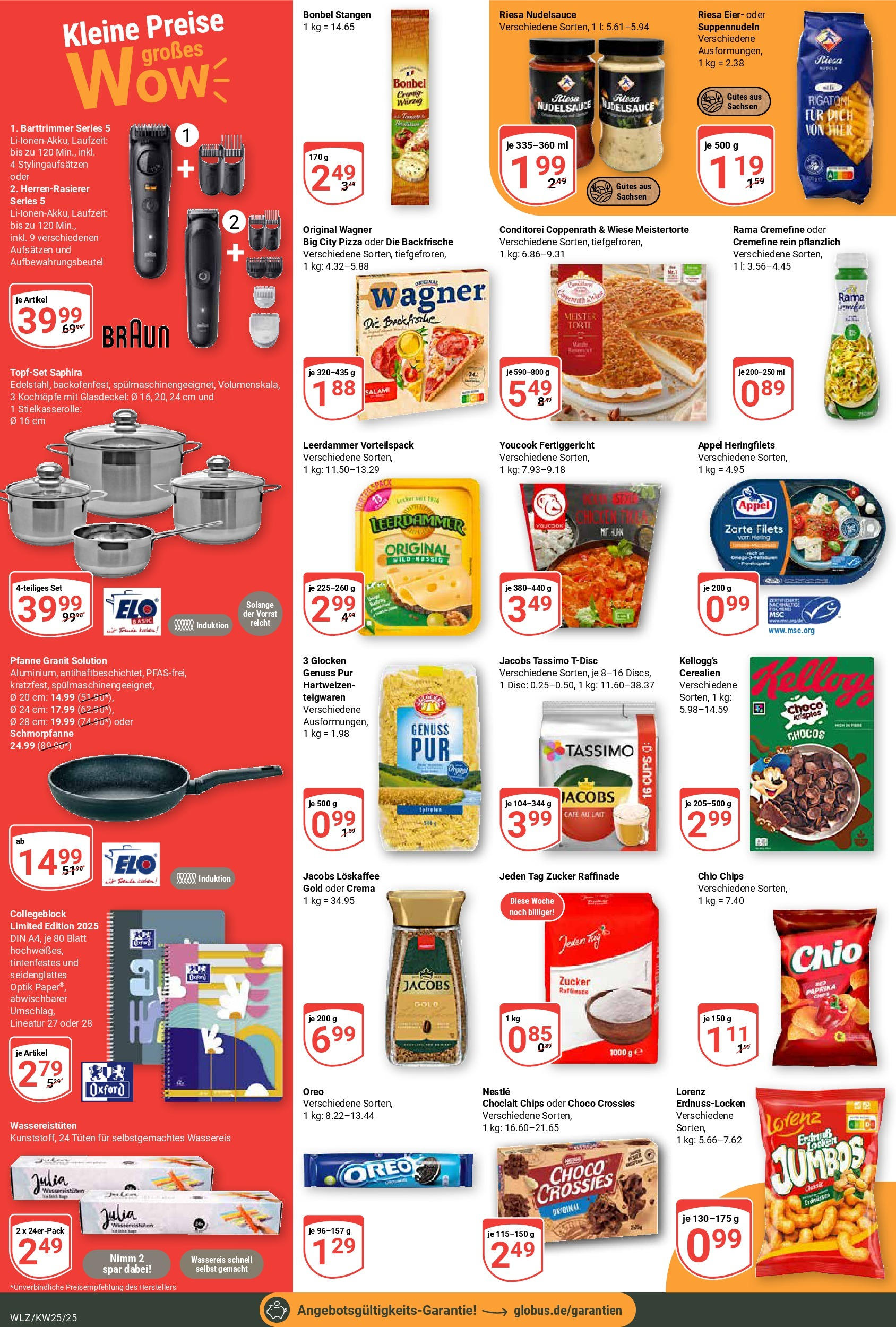 Globus prospekt Weischlitz	 (ab 15.06.2025) » Angebote online | Seite: 4 | Produkte: Youcook, Kellogg's, Notebook, Pasta
