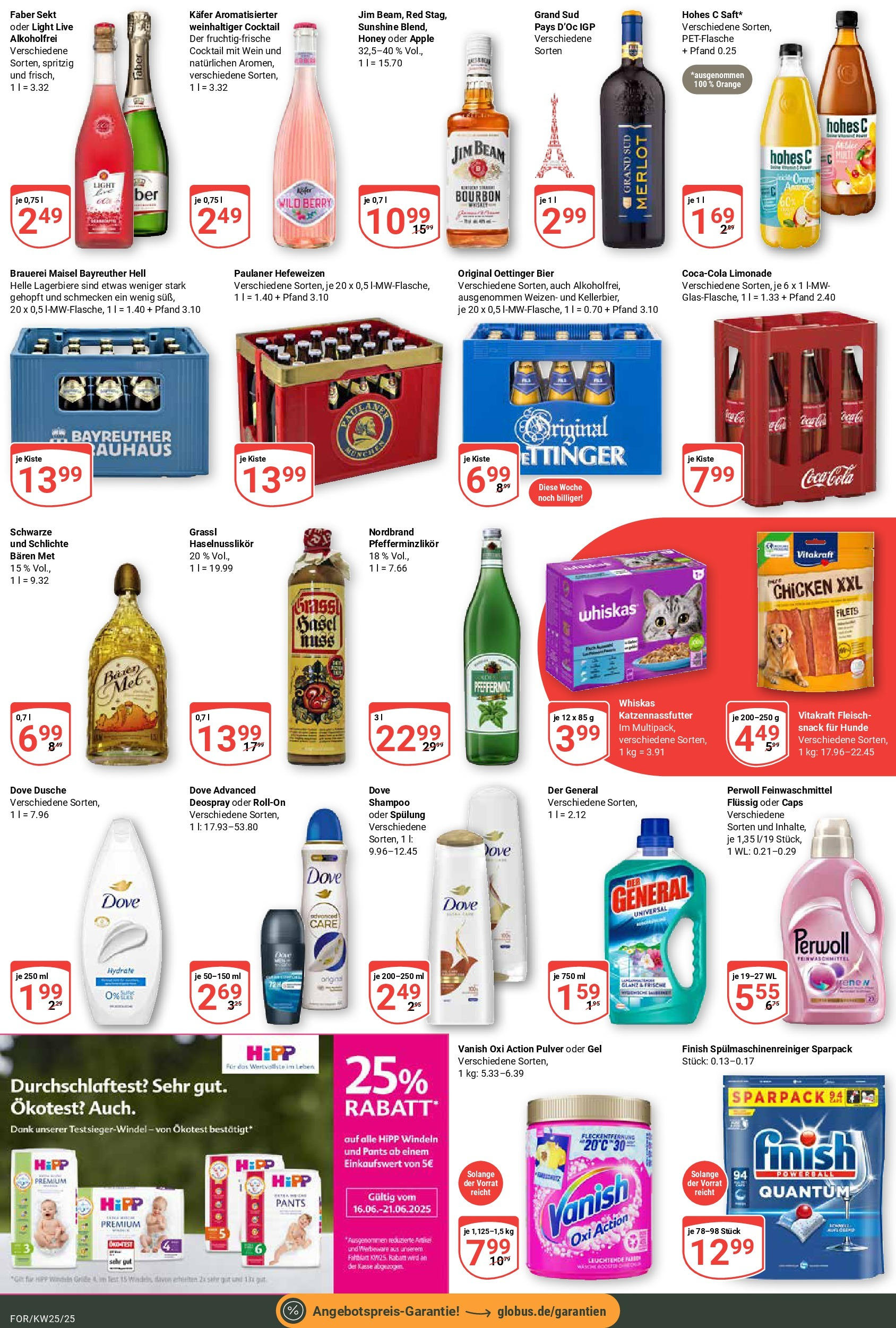 Globus prospekt Forchheim	 (ab 15.06.2025) » Angebote online | Seite: 4 | Produkte: Coca cola, Ananas, Apple, Wein