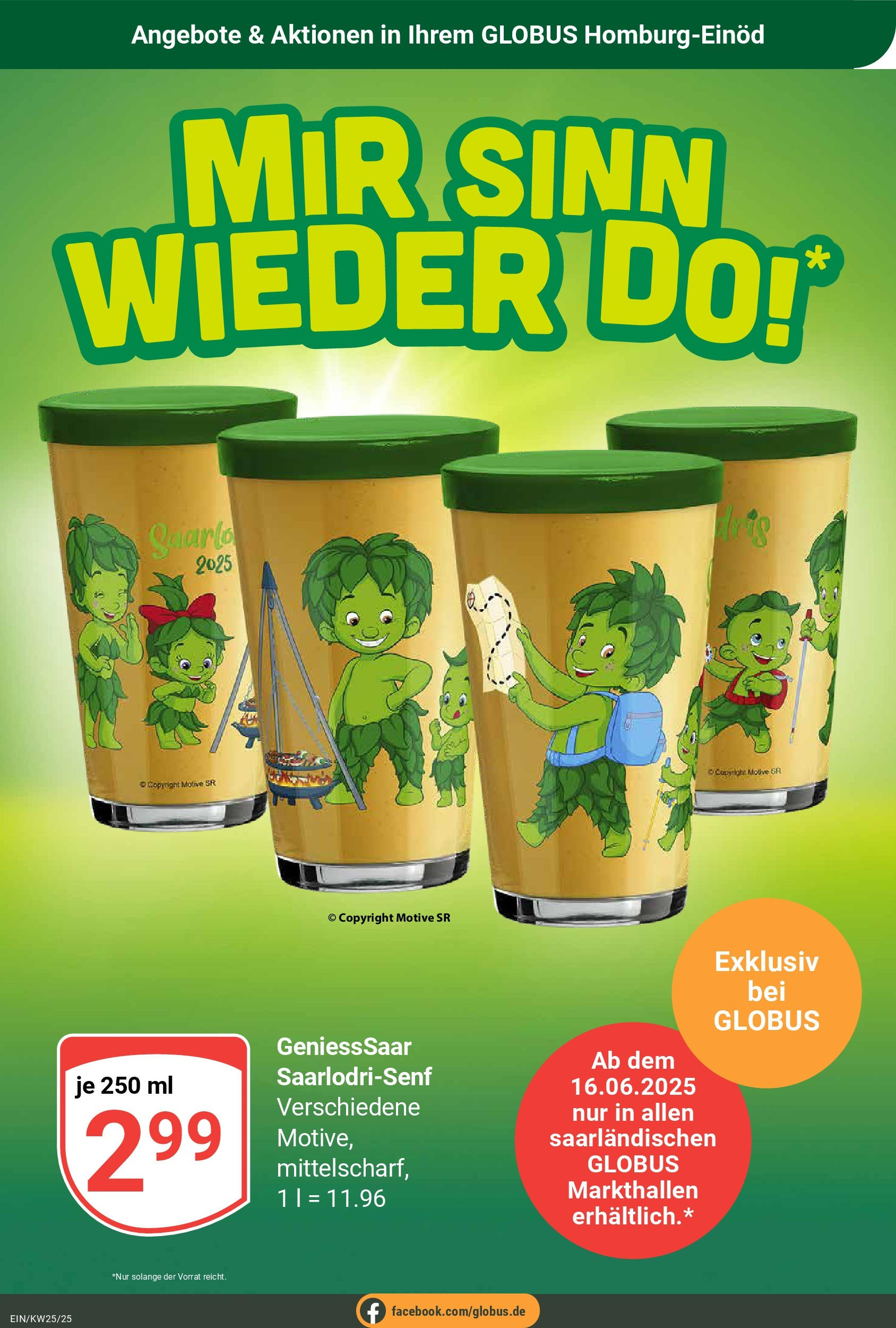 Globus prospekt Homburg-Einöd	 (ab 15.06.2025) » Angebote online | Seite: 15
