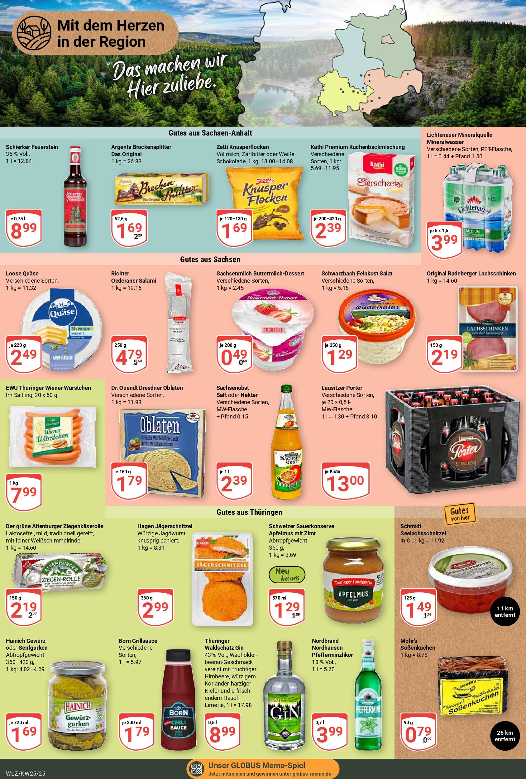 Globus prospekt Weischlitz	 (ab 15.06.2025) » Angebote online | Seite: 17 | Produkte: Schnitzel, Apple, Chili, Saft