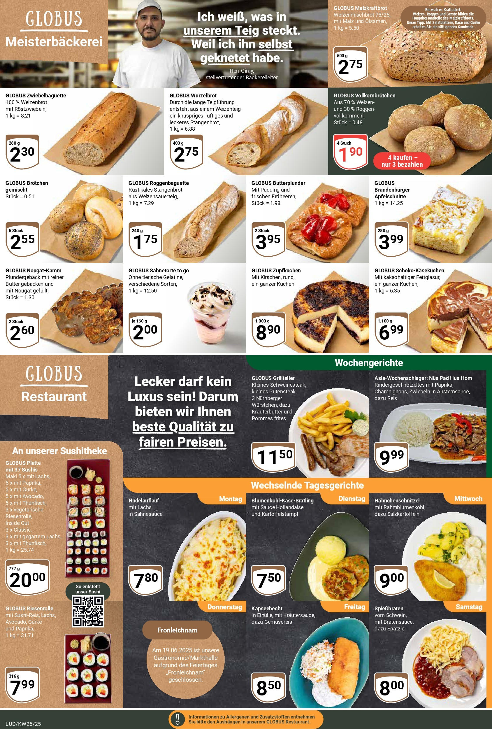 Globus prospekt Ludwigshafen-Oggersheim	 (ab 15.06.2025) » Angebote online | Seite: 5 | Produkte: Pommes frites, Pudding, Zwiebeln, Reis