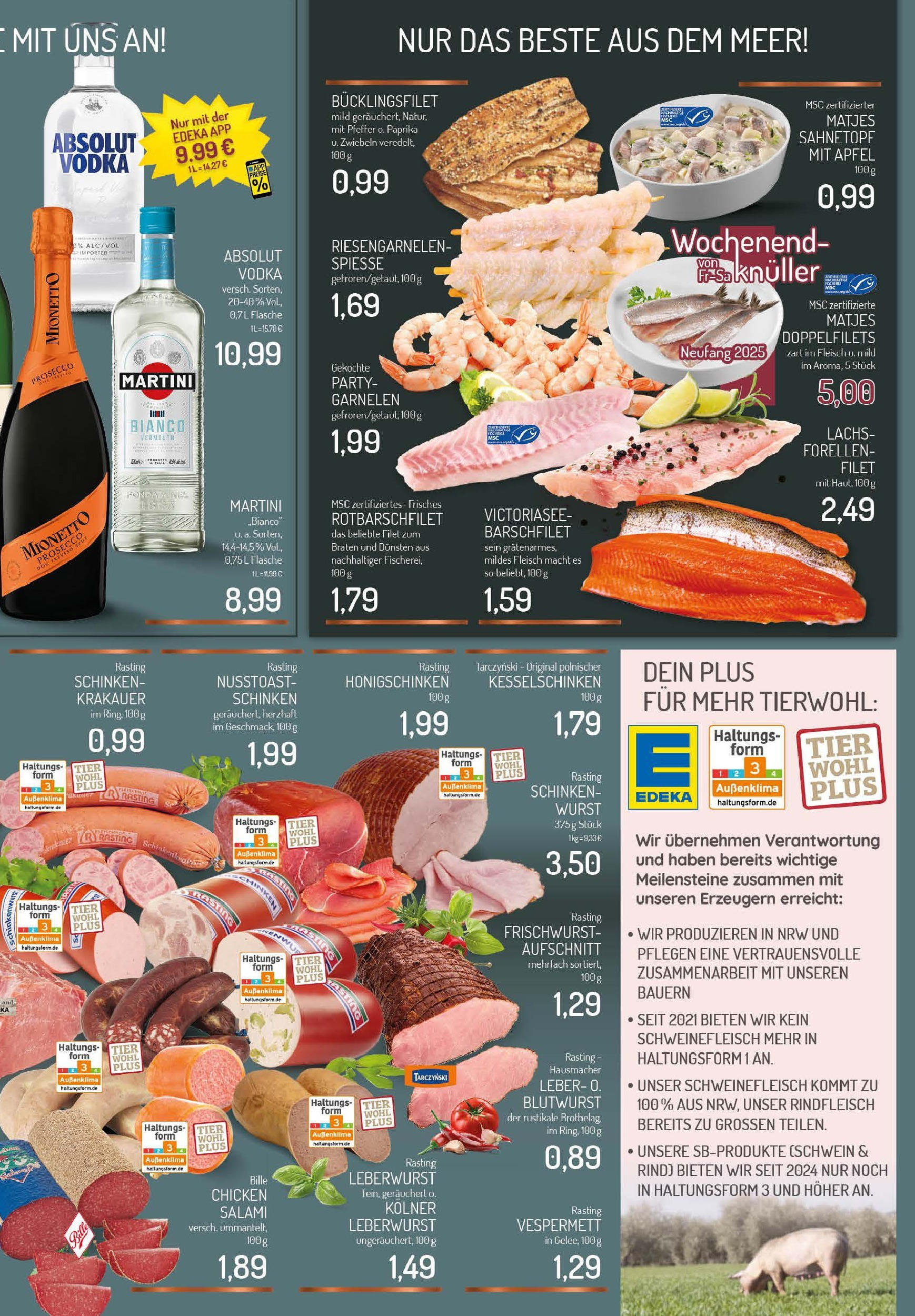 Edeka prospekt Essen	 (ab 15.06.2025) » Angebote Online | Seite: 3 | Produkte: Spieße, Garnelen, Lachs, Pfeffer