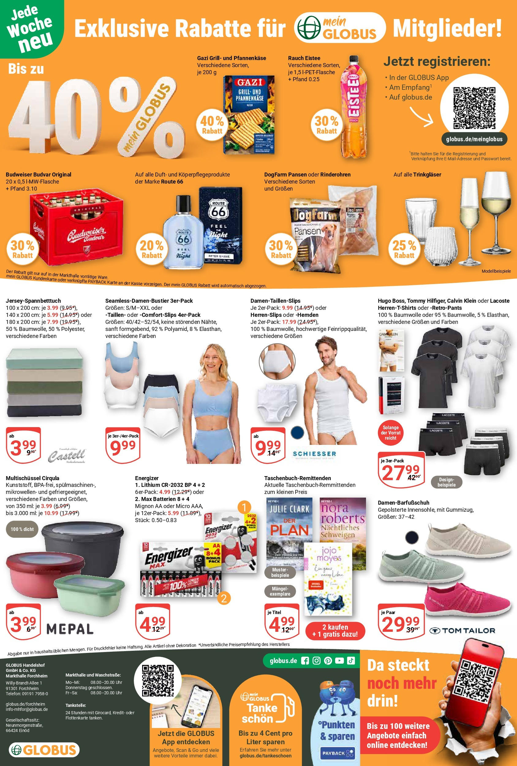 Globus prospekt Forchheim	 (ab 15.06.2025) » Angebote online | Seite: 20 | Produkte: Batterien, Duft, Telefon, Uhr