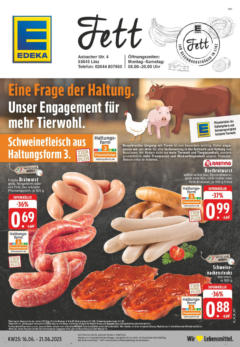 Vorschau von dem Prospekt des Geschäftes Edeka, gültig ab dem 15.06.2025
