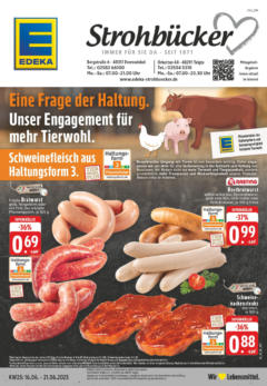 Vorschau von dem Prospekt des Geschäftes Edeka, gültig ab dem 15.06.2025