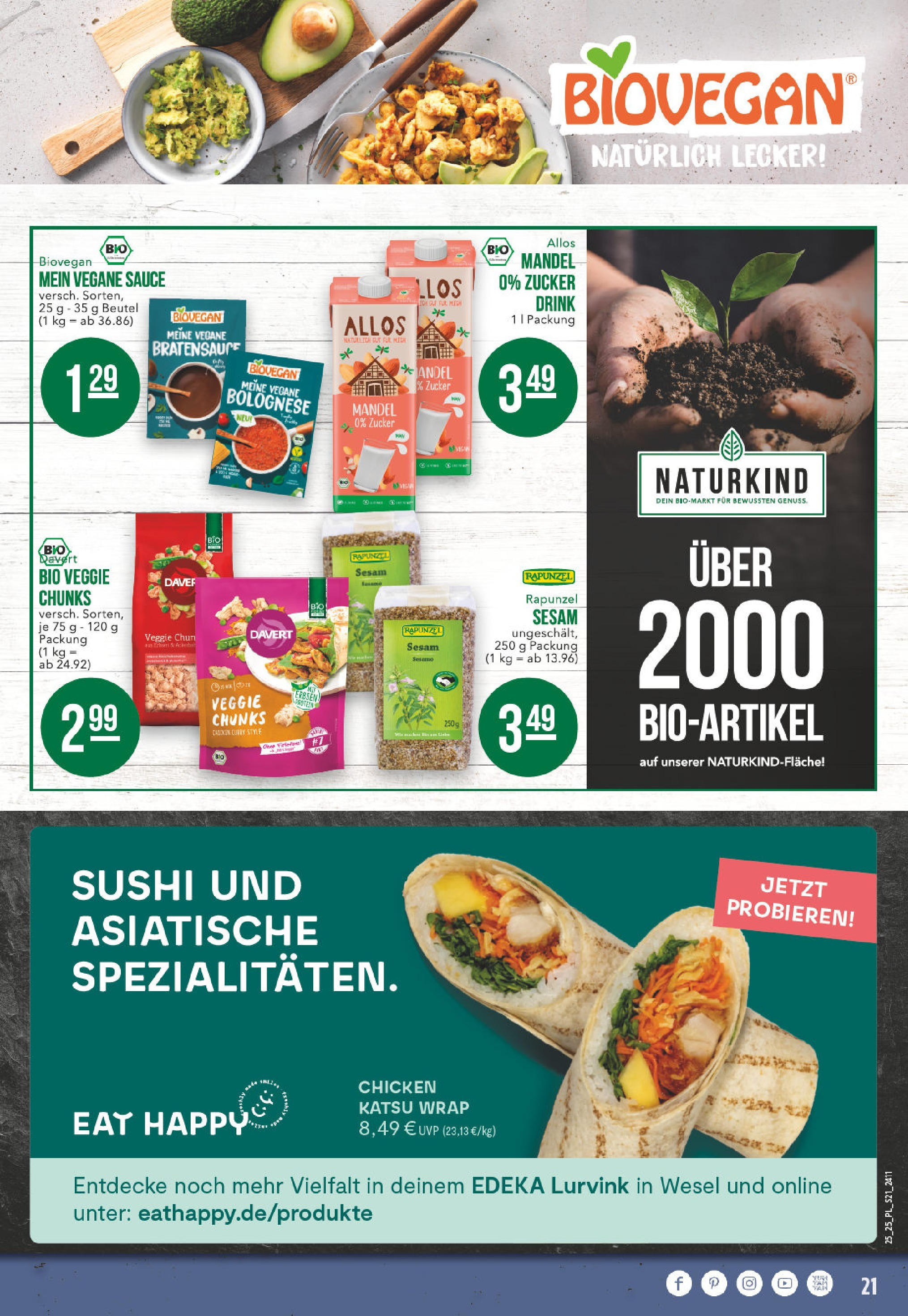 Edeka prospekt Wesel	 (ab 15.06.2025) » Angebote Online | Seite: 21 | Produkte: Zucker