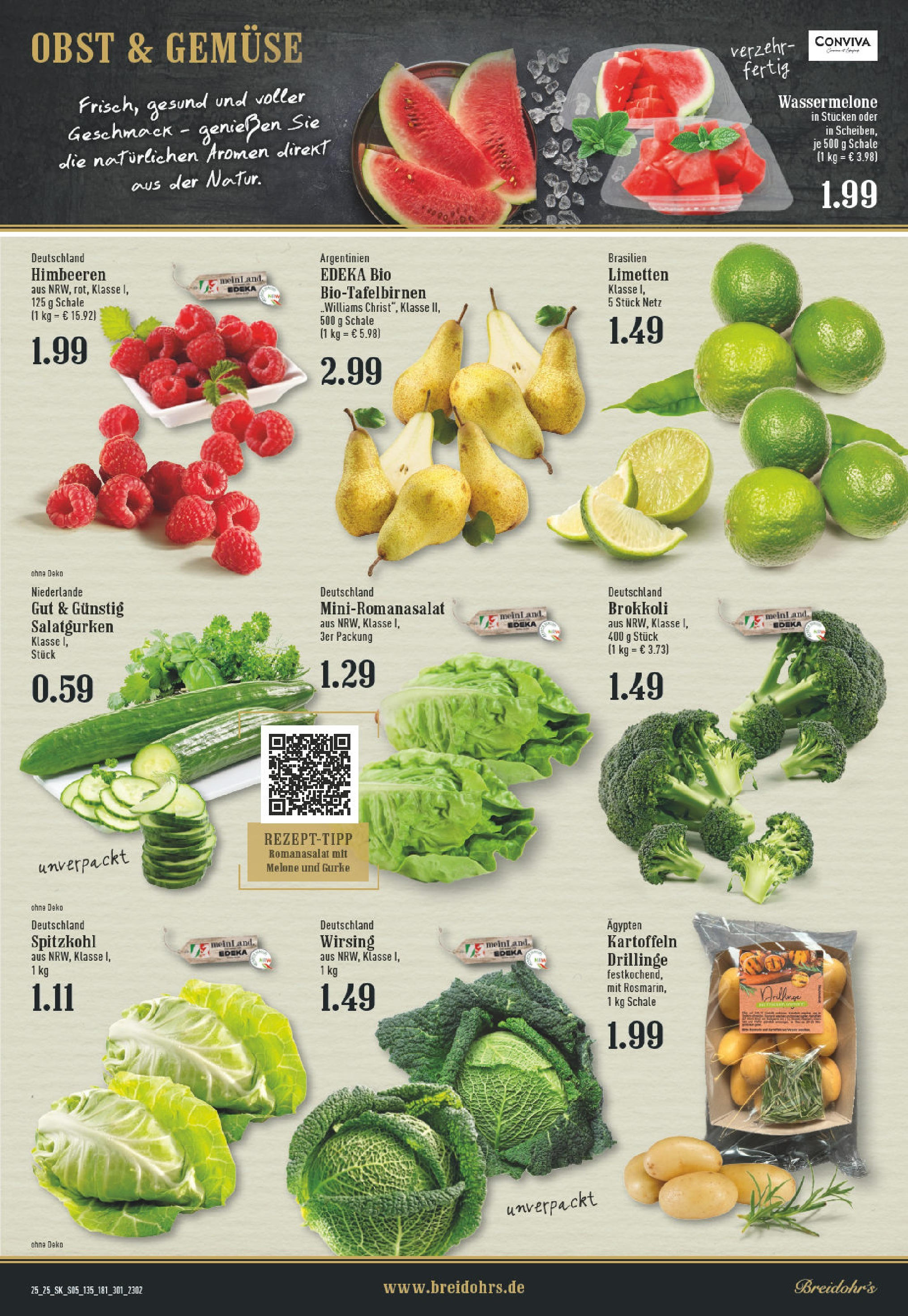 Edeka prospekt Rösrath	 (ab 15.06.2025) » Angebote Online | Seite: 5 | Produkte: Kartoffeln, Gemüse, Obst, Brokkoli
