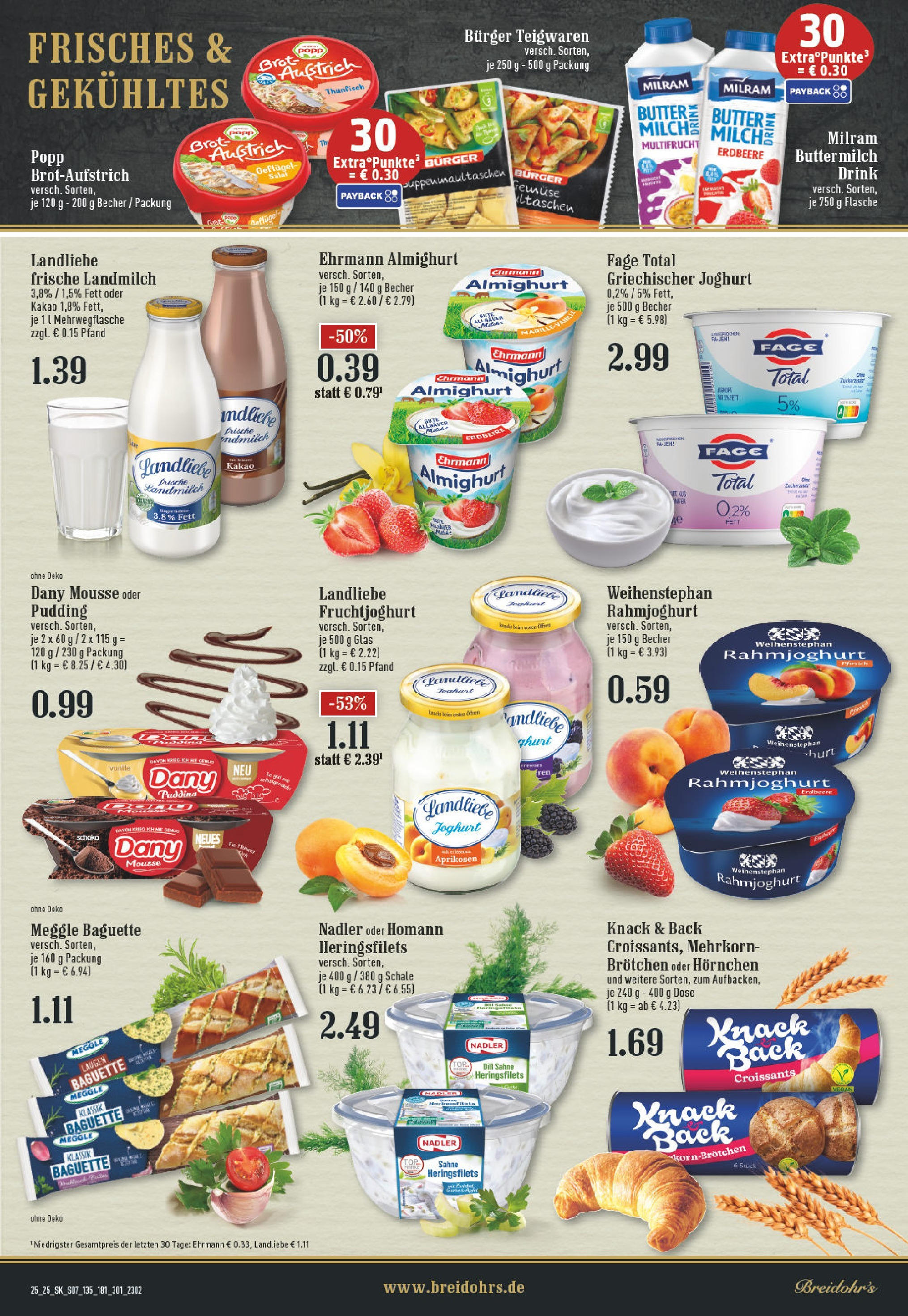 Edeka prospekt Rösrath	 (ab 15.06.2025) » Angebote Online | Seite: 7 | Produkte: Buttermilch, Joghurt, Dusche, Dill