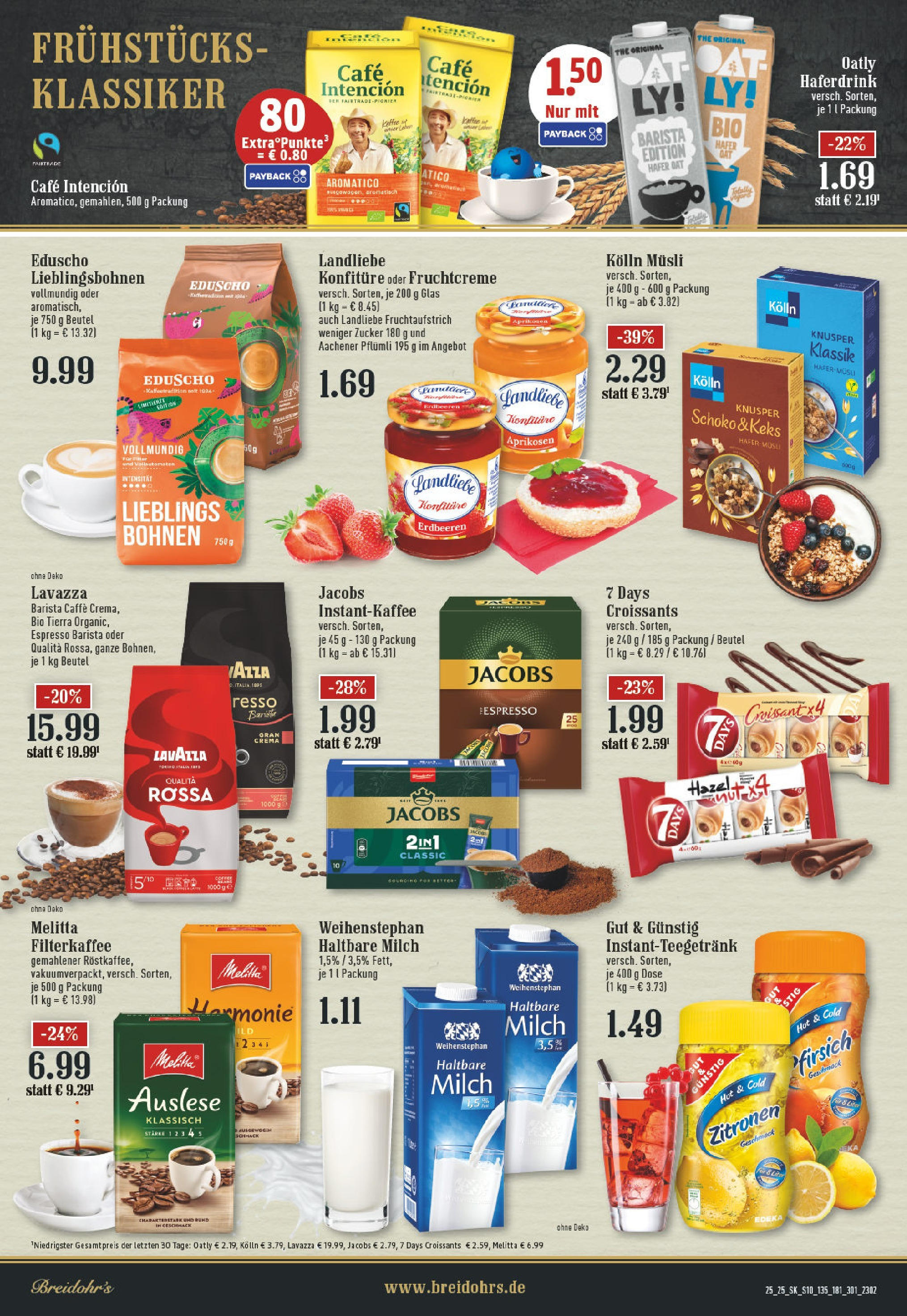 Edeka prospekt Rösrath	 (ab 15.06.2025) » Angebote Online | Seite: 10 | Produkte: Melitta, Lavazza, Milch, Zucker