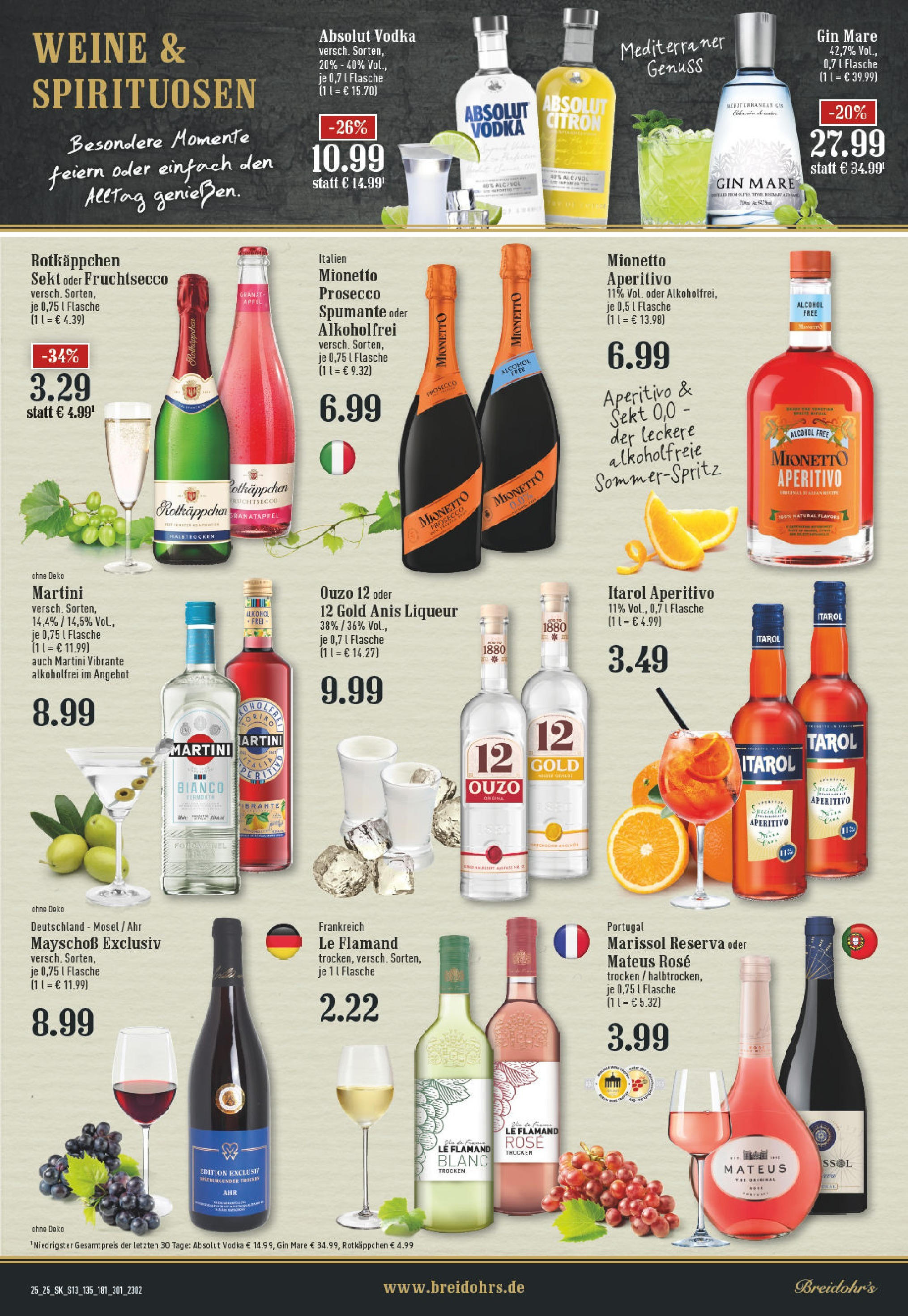 Edeka prospekt Rösrath	 (ab 15.06.2025) » Angebote Online | Seite: 13 | Produkte: Ouzo, Äpfel, Vodka, Gin