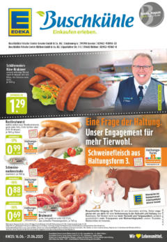 Vorschau von dem Prospekt des Geschäftes Edeka, gültig ab dem 15.06.2025