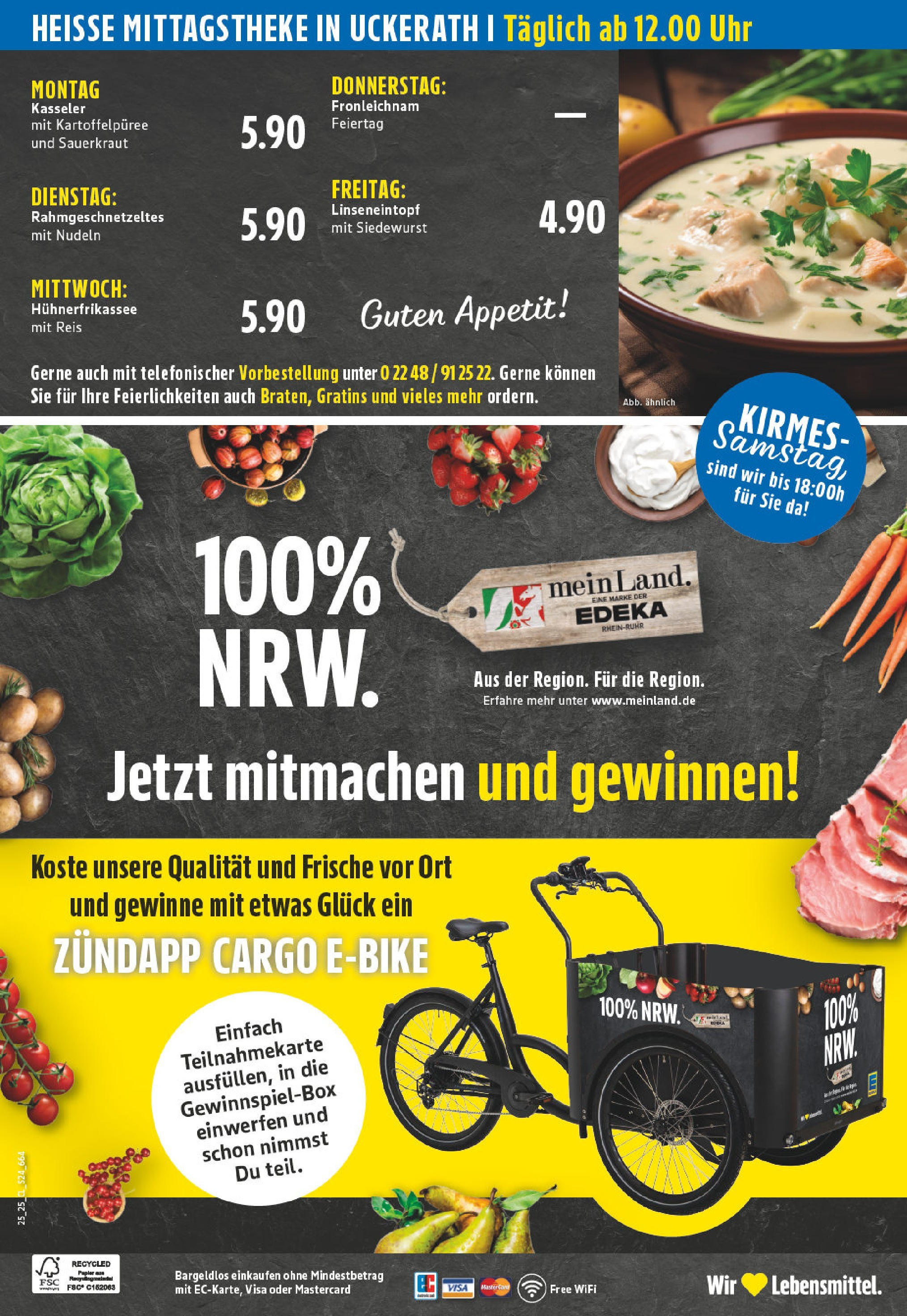 Edeka prospekt Hennef - Uckerath	 (ab 15.06.2025) » Angebote Online | Seite: 24 | Produkte: E-Bike, Reis, Nudeln, Uhr