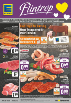 Vorschau von dem Prospekt des Geschäftes Edeka, gültig ab dem 15.06.2025