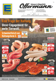 Vorschau von dem Prospekt des Geschäftes Edeka, gültig ab dem 15.06.2025