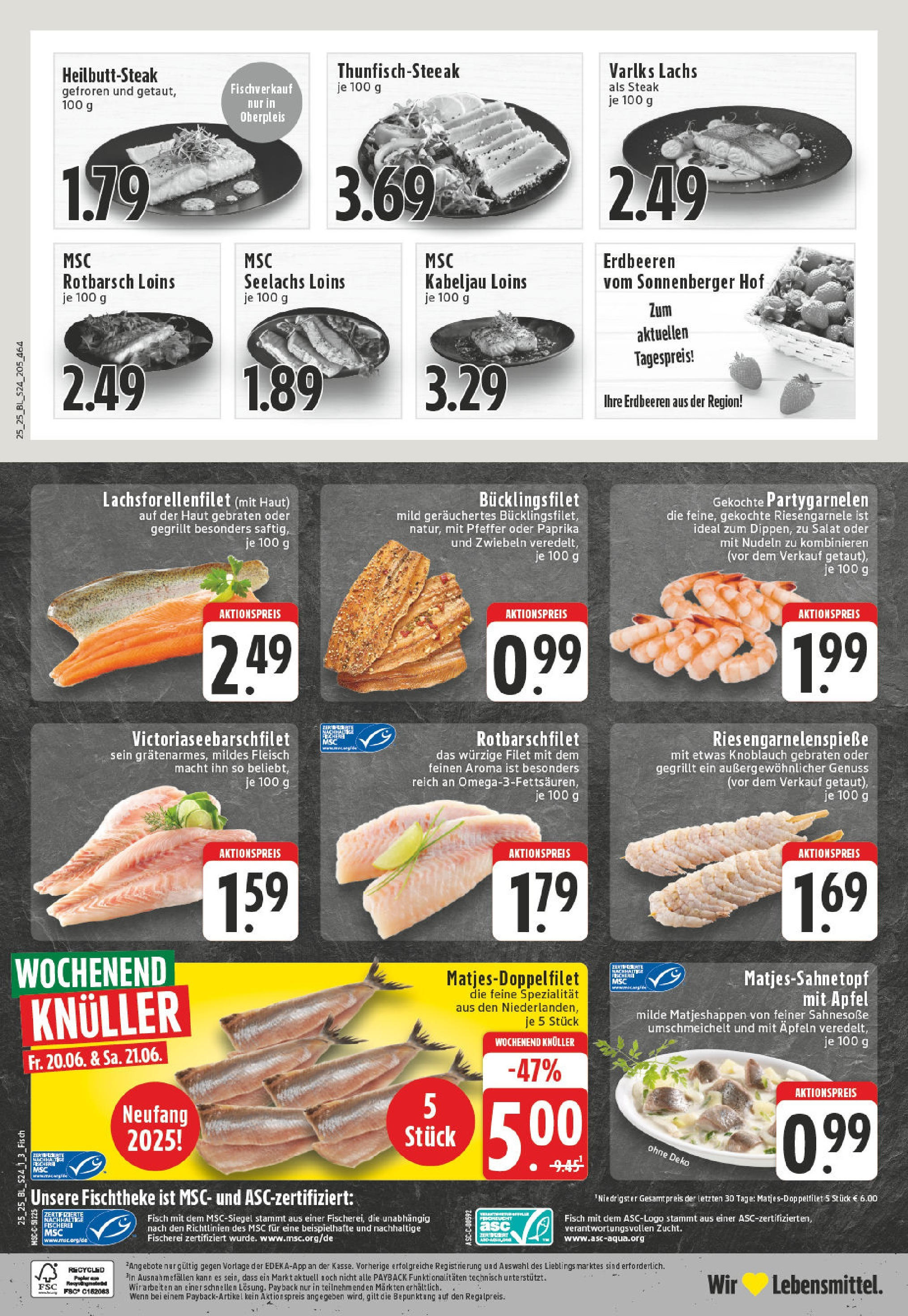 Edeka prospekt Königswinter-Stieldorf	 (ab 15.06.2025) » Angebote Online | Seite: 24 | Produkte: Paprika, Knoblauch, Nudeln, Steak