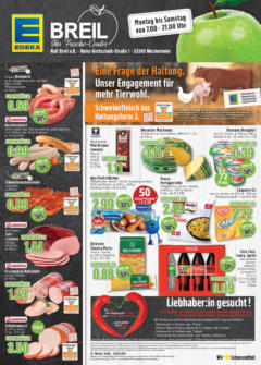 Vorschau von dem Prospekt des Geschäftes Edeka, gültig ab dem 15.06.2025