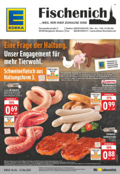 Vorschau von dem Prospekt des Geschäftes Edeka, gültig ab dem 15.06.2025