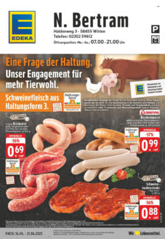 Vorschau von dem Prospekt des Geschäftes Edeka, gültig ab dem 15.06.2025