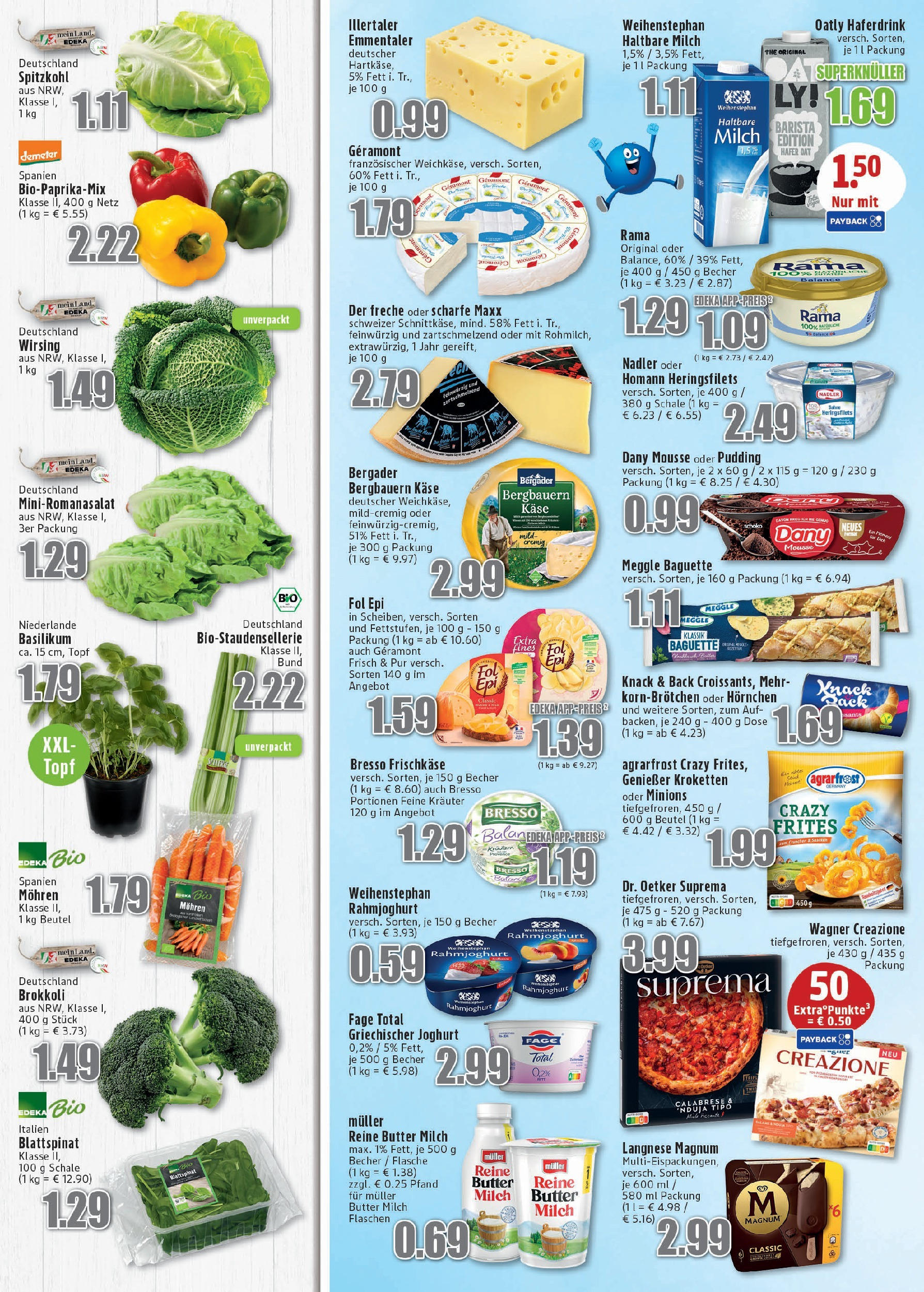 Edeka prospekt Meckenheim	 (ab 15.06.2025) » Angebote Online | Seite: 4 | Produkte: Käse, Haltbare milch, Haferdrink, Oatly