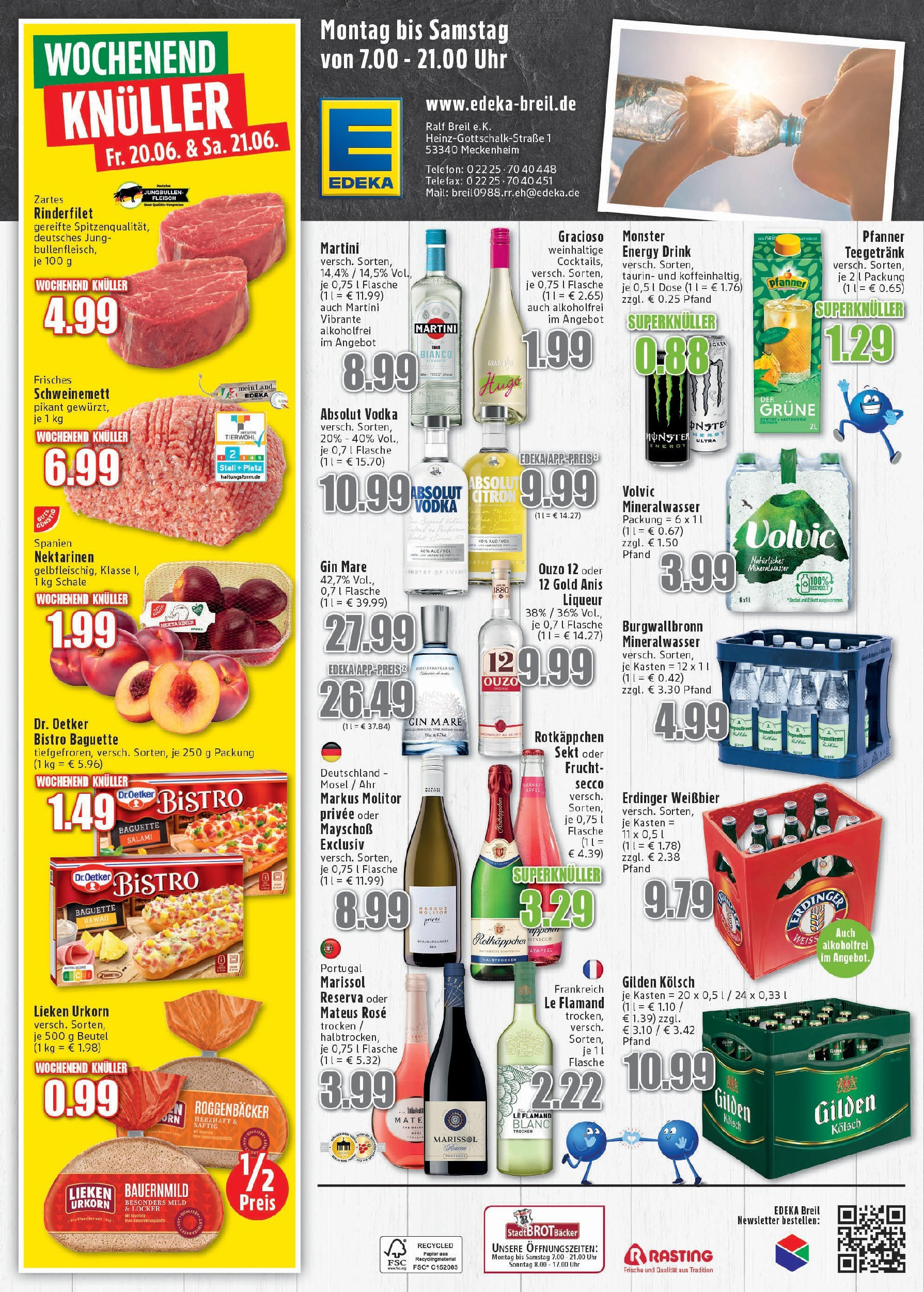 Edeka prospekt Meckenheim	 (ab 15.06.2025) » Angebote Online | Seite: 6 | Produkte: Energy, Rinderfilet, Monster, Rotkäppchen