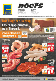 Vorschau von dem Prospekt des Geschäftes Edeka, gültig ab dem 15.06.2025