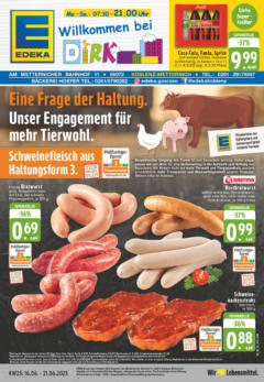 Vorschau von dem Prospekt des Geschäftes Edeka, gültig ab dem 15.06.2025