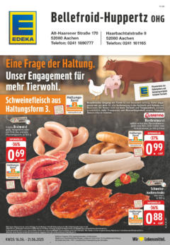 Edeka prospekt Aachen-Haaren	 gültig ab dem 15.06.2025