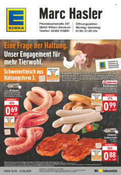 Vorschau von dem Prospekt des Geschäftes Edeka, gültig ab dem 15.06.2025