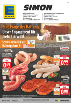 Edeka prospekt Meschede - Freienohl	 gültig ab dem 15.06.2025