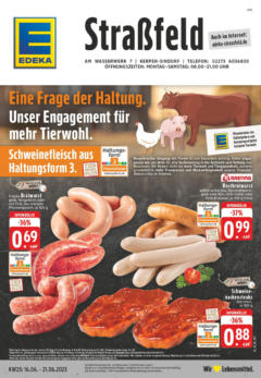 Vorschau von dem Prospekt des Geschäftes Edeka, gültig ab dem 15.06.2025