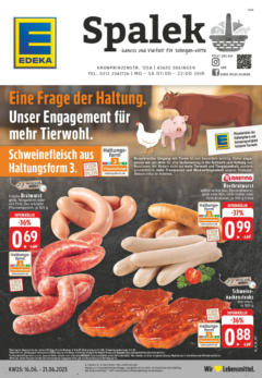 Vorschau von dem Prospekt des Geschäftes Edeka, gültig ab dem 15.06.2025