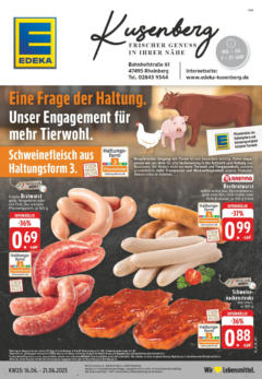 Vorschau von dem Prospekt des Geschäftes Edeka, gültig ab dem 15.06.2025