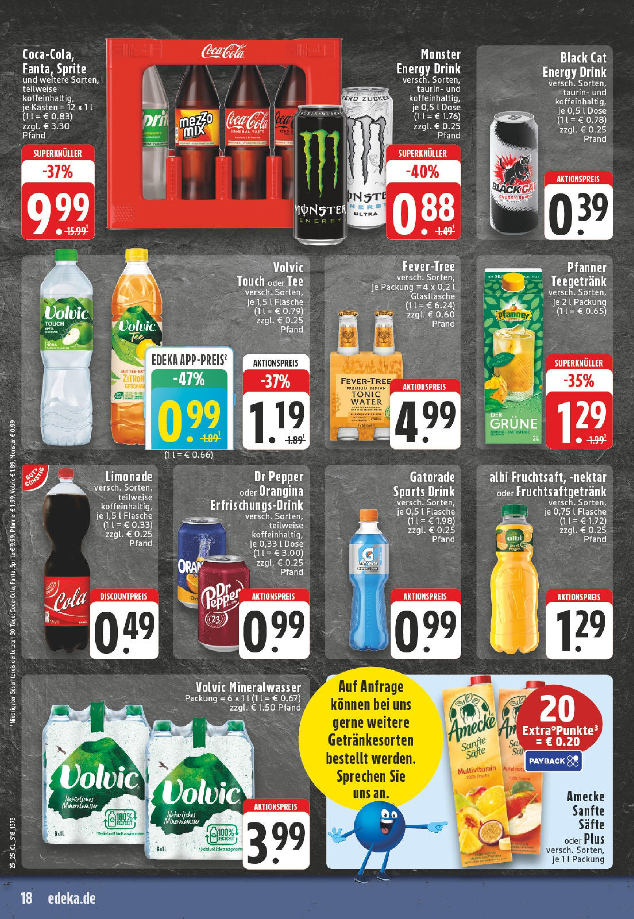 Edeka prospekt Witten-Herbede	 (ab 15.06.2025) » Angebote Online | Seite: 18 | Produkte: Cola, Äpfel, Volvic touch, Volvic