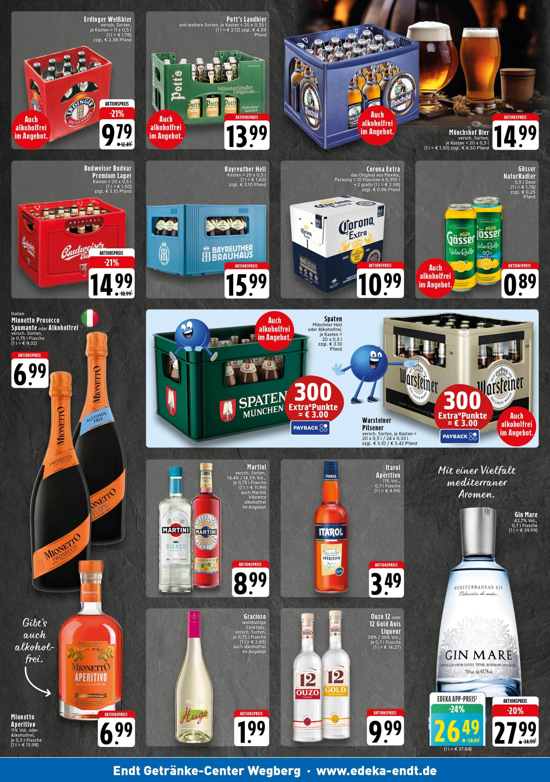 Edeka prospekt Wegberg	 (ab 15.06.2025) » Angebote Online | Seite: 3 | Produkte: Bayreuther hell, Ouzo 12, Bier, Hugo