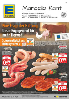Vorschau von dem Prospekt des Geschäftes Edeka, gültig ab dem 15.06.2025