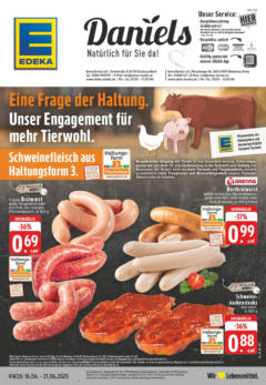 Vorschau von dem Prospekt des Geschäftes Edeka, gültig ab dem 15.06.2025