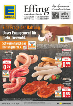 Edeka prospekt Gronau	 gültig ab dem 15.06.2025