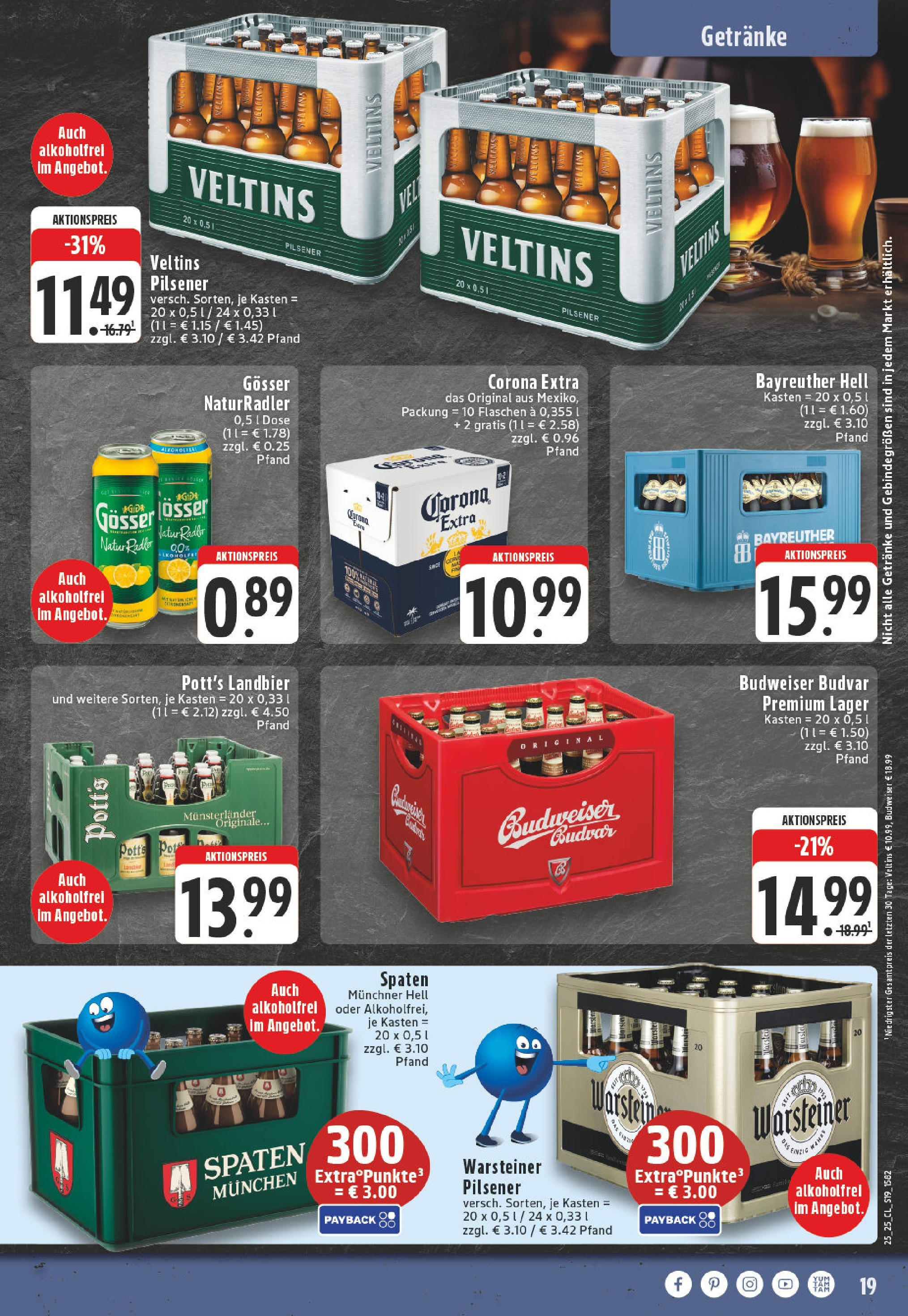 Edeka prospekt Oelde	 (ab 15.06.2025) » Angebote Online | Seite: 19