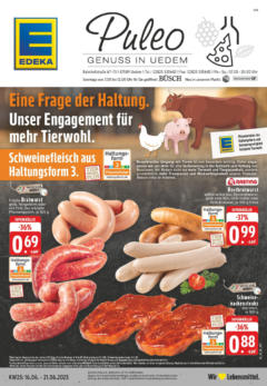 Vorschau von dem Prospekt des Geschäftes Edeka, gültig ab dem 15.06.2025