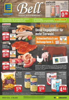 Vorschau von dem Prospekt des Geschäftes Edeka, gültig ab dem 15.06.2025