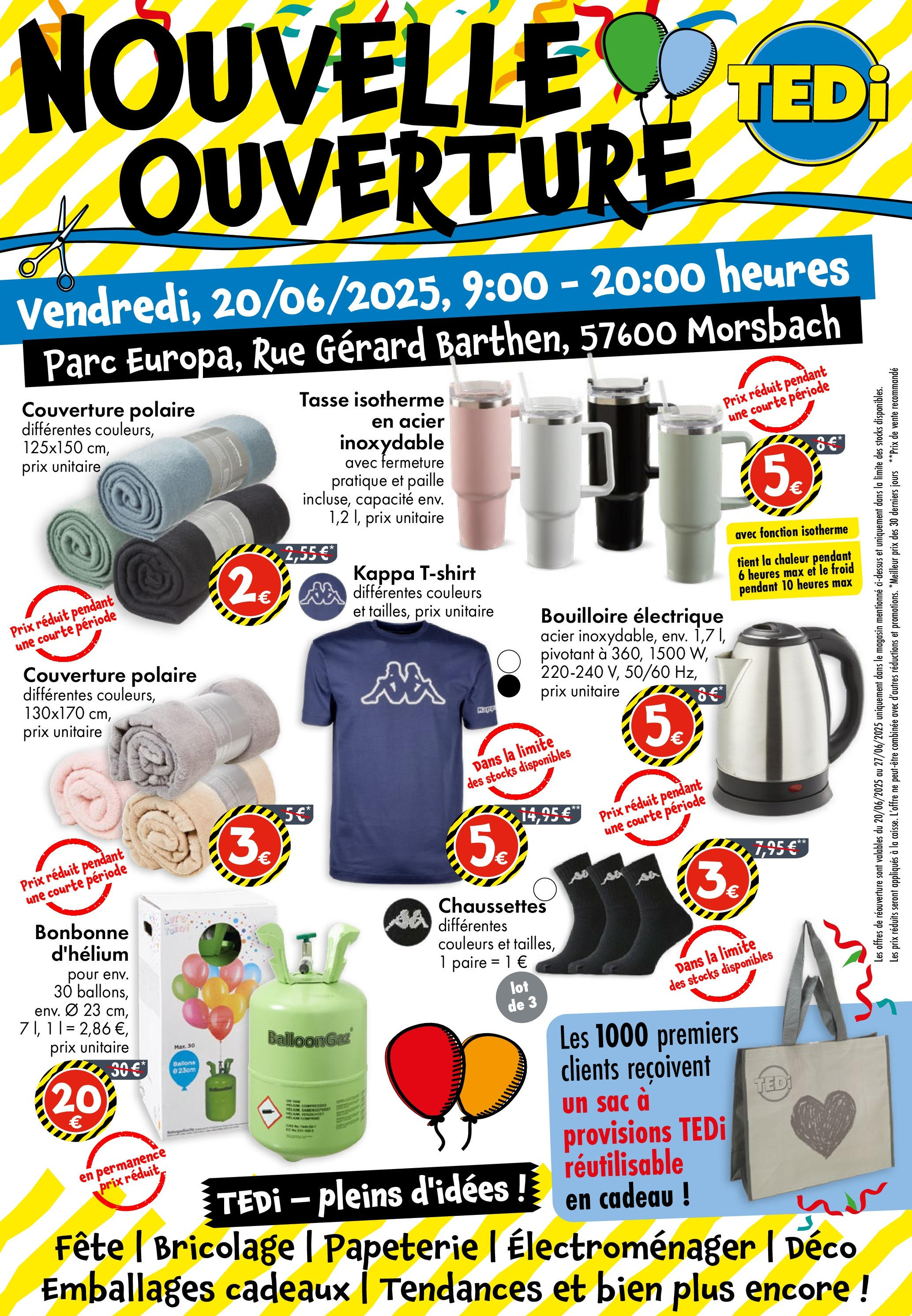 Nouvelle Ouverture de la boutique TEDi valable du 15/06/2025 - Page numéro 1