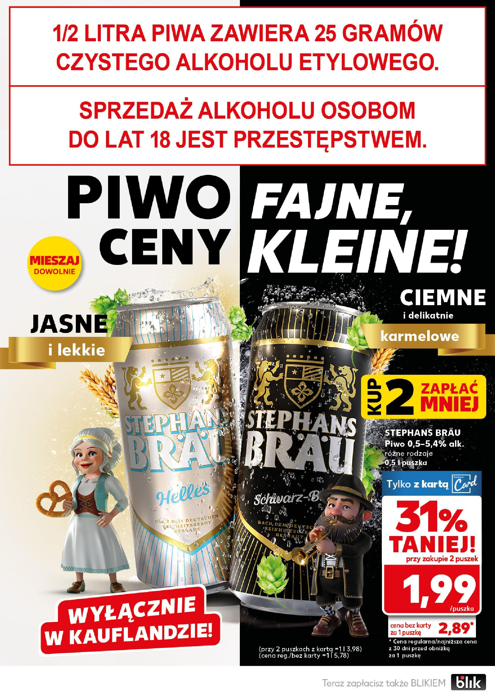 Kaufland gazetka - Super Sobota od 14.06.2025 - od jutra PDF | Strona: 6 | Produkty: Karta, Piwo