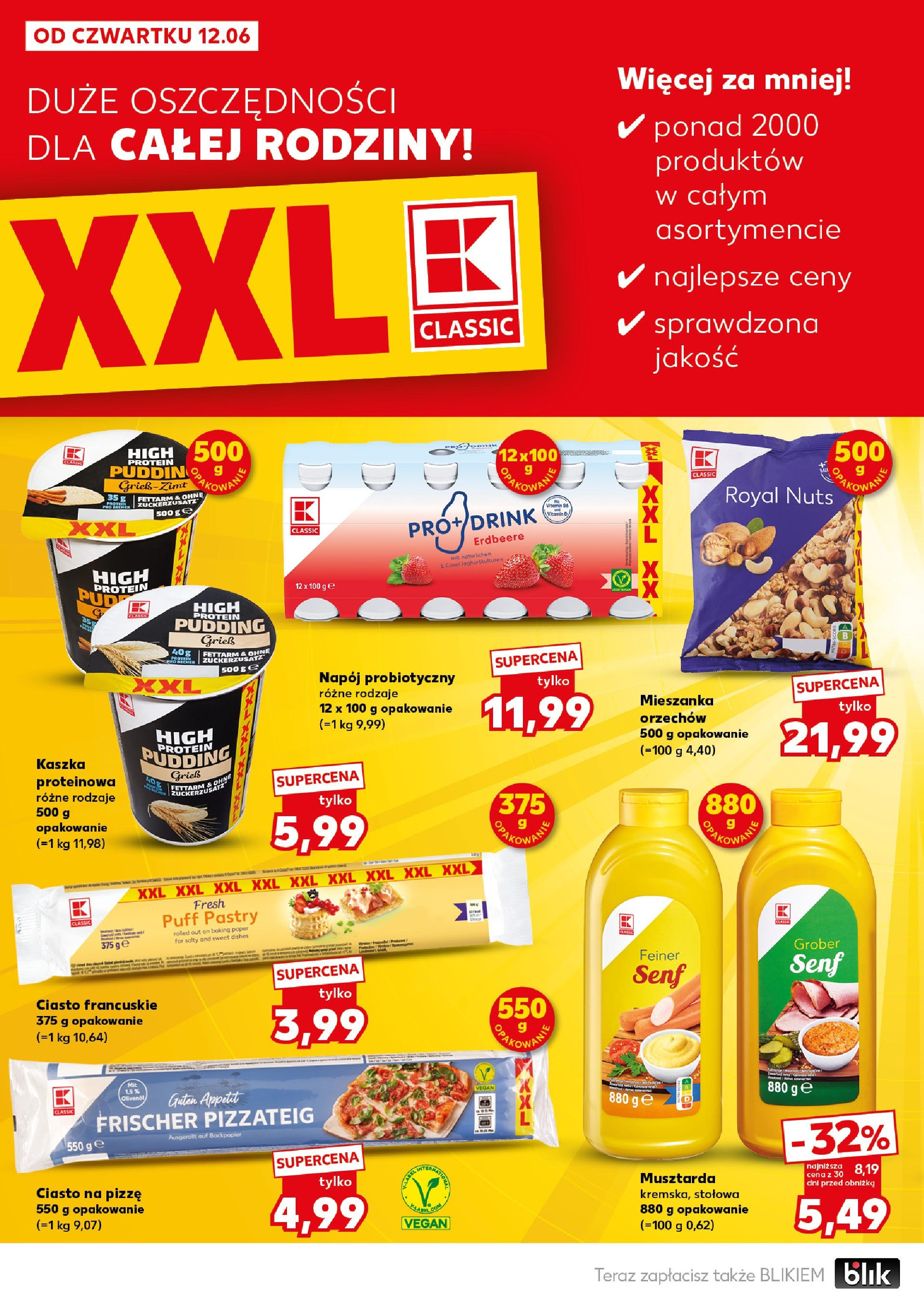 Kaufland gazetka - Super Sobota od 14.06.2025 - od jutra PDF | Strona: 10 | Produkty: Ciasto francuskie, Ciasto, Musztarda, Ciasto na pizze