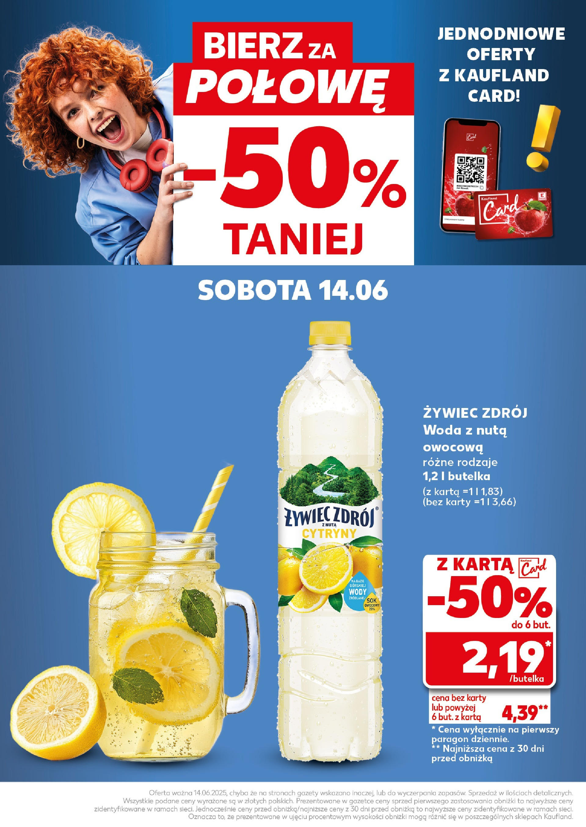 Kaufland gazetka - Super Sobota od 14.06.2025 - od jutra PDF | Strona: 30 | Produkty: Karta, Cytryny, Woda
