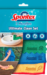 Spontex Mikrofasertücher-Set Ultimate Clean
