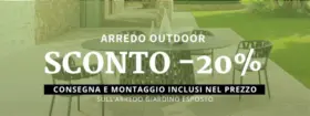 Sconto arredo giardino -20%