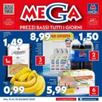 Supermercati Mega Prezzi bassi tutti i giorni - al 25.06.2025
