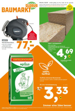 Vorschau von dem Prospekt des Geschäftes Globus Baumarkt, gültig ab dem 15.06.2025